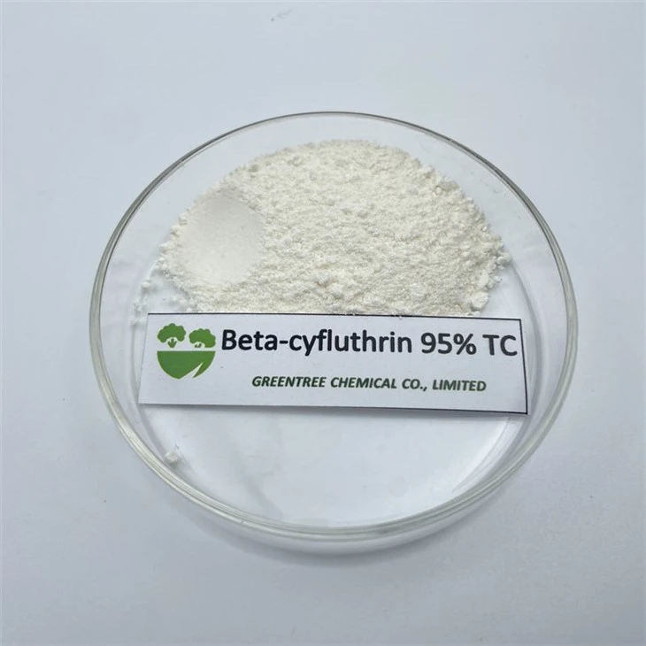 CAS 68359-37-5 C22H18Cl2FNO3 Beta-Cyfluthrin المواد الخام 95 بالمائة Tc Technical