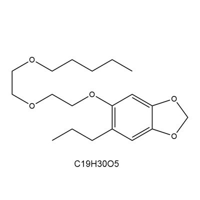 CAS 51-03-6 بيبيرونيل بوتوكسيد PBO 95% C19H30O5
