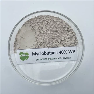 CAS 88671-89-0 Myclobutanil 40% Wp مبيد جراثيم للمواد الكيميائية الزراعية