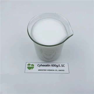 CAS رقم. 13121-70-5 مبيد حشري قوي لقتل التلامس Acaricide Cyhexatin 600 G / l SC Pesticide