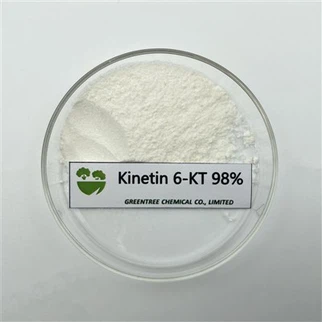 CAS رقم. 525-79-1 هرمون نمو النبات Cytokinin Kinetin (6- furfurylaminopurine) 6- KT 98 بالمائة